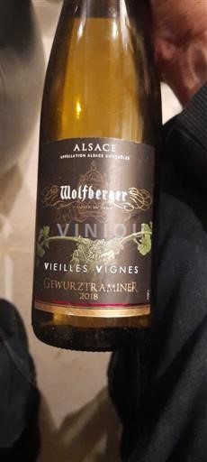 Elzas Gewurztraminer Wolfberger Vieilles Vignes Gewurztraminer 2018