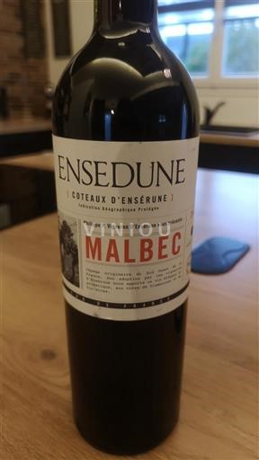 Languedoc in Roussillon Coteaux d'Ensérune Ensedune Malbec 2017