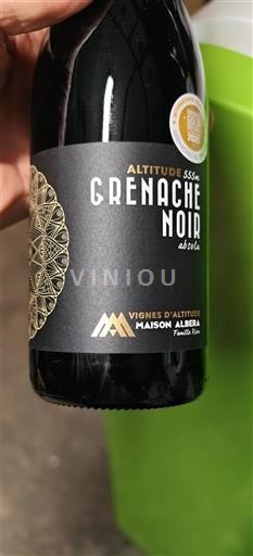 Roussillon Côtes-du-Roussillon Maison Albera Altitude 555 Grenache Noir 2022