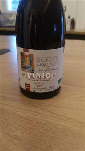 Roussillon Côtes-du-roussillon-villages Claude Leblanc Terroir 2017
