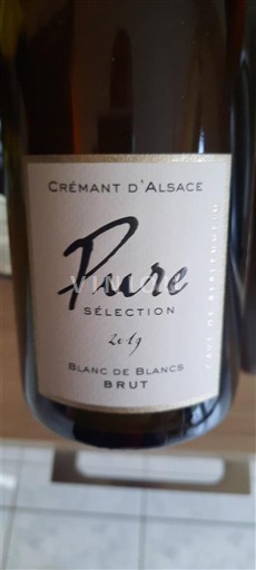 Alsace Crémant d'Alsace Pure Sélection 2019