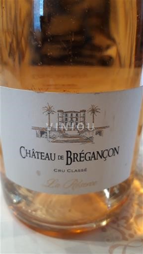 Provence Côtes-de-Provence Cru Classé Château Brégançon La Réserve Không niên vụ