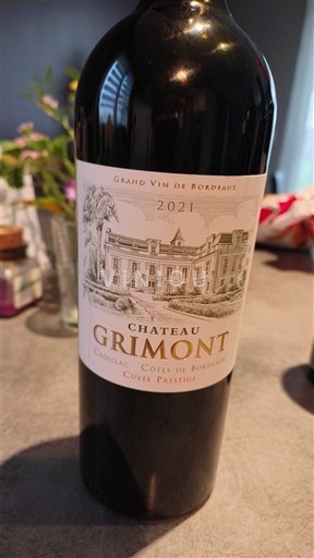 Bordeaux Cadillac-côtes-de-bordeaux Château Grimont Prestige 2021