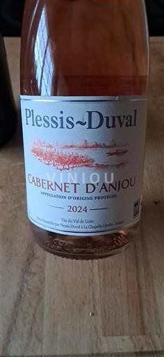 Thung lũng sông Loire Cabernet-d'Anjou Plessis-Duval 2024