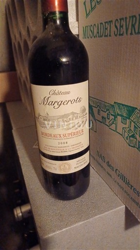 Bordeaux Bordeaux Supérieur Château Margerots 2008