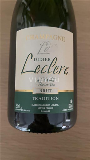 Champagne Nicht spezifiziert Didier Leclerc Tradition Ohne Jahrgang