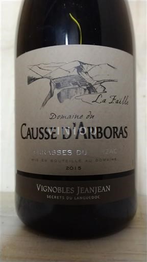 Languedoc Terrasses-du-larzac Domaine Causse Arboras La Faille 2015