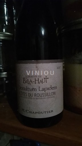 Rosellón Costas del Rosellón Domaine Bila-Haut Occultum Lapidem 2017