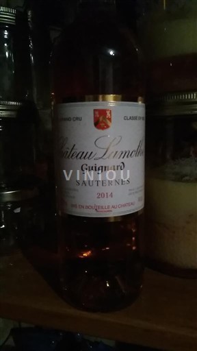 Bordeaux Sauternes Grand Cru Château Lamothe Guignard 2014