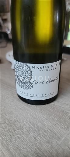 Loiredalen Menetou-Salon Nicolas Girard Terre Blanche 2023