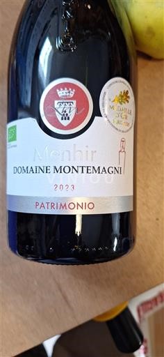 Korsika Patrimonio Domaine Montemagni Menhir 2023