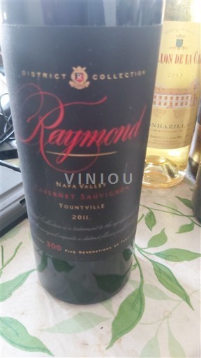 Vùng trồng nho được cấp phép California Yountville Raymond Vineyards District Collection Yountville 2011