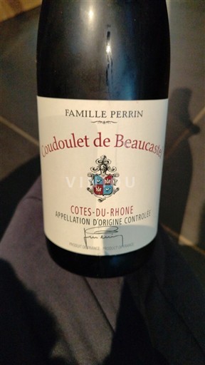 Thung lũng Rhône Côtes-du-rhône Coudoulet de Beaucastel Không niên vụ