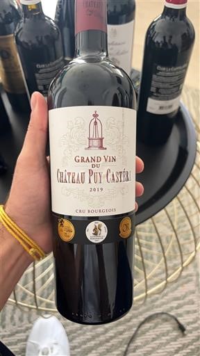 Bordeaux Haut-Médoc Cru Bourgeois Château Puy Castéra Grand Vin 2019