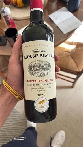Bordeaux Bordeaux Supérieur Château Jalousie Beaulieu 2023