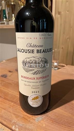 Bordeaux Bordeaux Supérieur Château Jalousie Beaulieu 2023