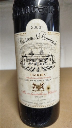 Jugozahod Cahors Château La Caminade 2000