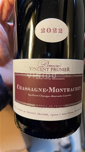 Burgundija Chassagne-Montrachet Domaine Vincent Prunier 2022