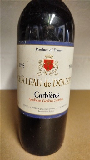 Languedoc Corbières Château Douzens 1998