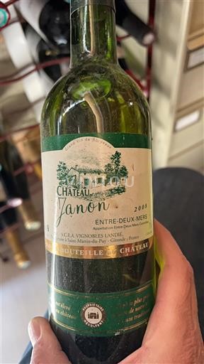 Burdeos Entre dos mares Château Janon 2008