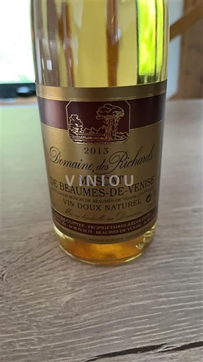 Thung lũng Rhône Muscat-de-beaumes-de-venise Domaine Des Richard 2015