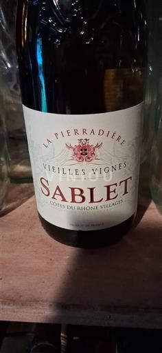 Thung lũng Rhône Không được chỉ định La Pierradière Vieilles Vignes 2024