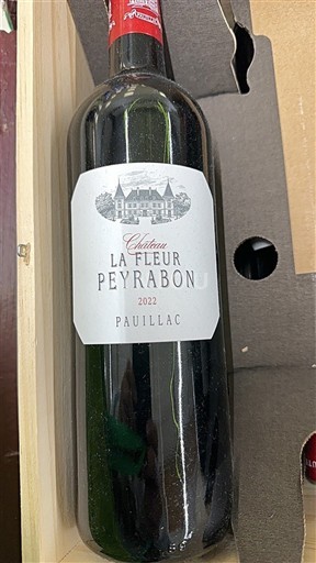 Bordeaux Pauillac Château La Fleur Peyrabon 2022