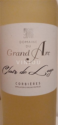 Linguadoca Corbières Domaine Grand Arc Clair de Loup 2019