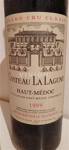 Bordeaux Haut-Médoc Grand Cru Classé Château La Lagune 1999