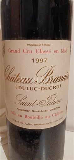 Bordeaux Saint-Julien Grand Cru Château Branaire (Duluc-Ducru) 1997