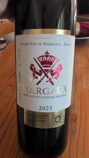 Bordeaux Margaux Henri moreau 2023