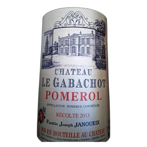 Bordeaux Pomerol Le Gabachot 2013