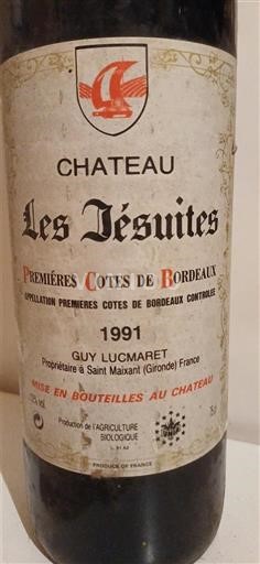 Bordeaux Premières-côtes-de-bordeaux Château Les Jésuites 1991