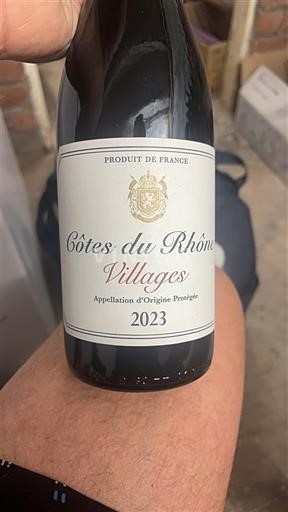 Vale do Ródano Côtes-do-ródano-villages Cotes du rhone village 2023