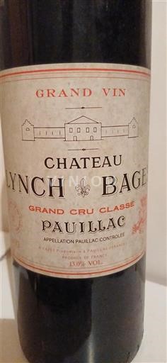 Bordeaux Pauillac Grand Cru Classé Château Lynch-Bages 1993