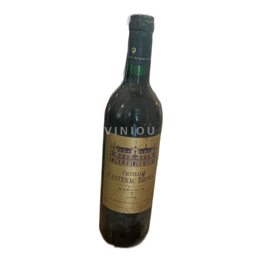 Bordeaux Margaux Grand Cru Château Cantenac Brown 1993