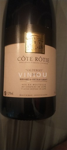 Rhône Valley Côte-Rôtie Château Luyt Valdebert 2014