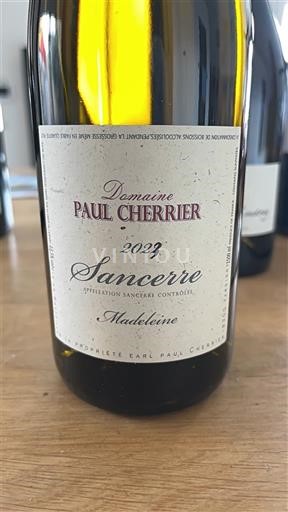 Valle della Loira Sancerre Domaine Paul Cherrier Madeleine 2023