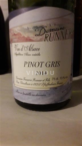 Alsace Domaine Runner 2014