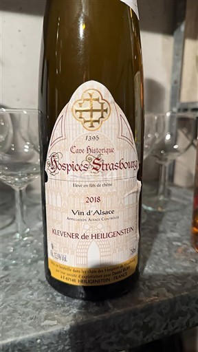 Alsace Cave historique des Hospices de Strasbourg 2018