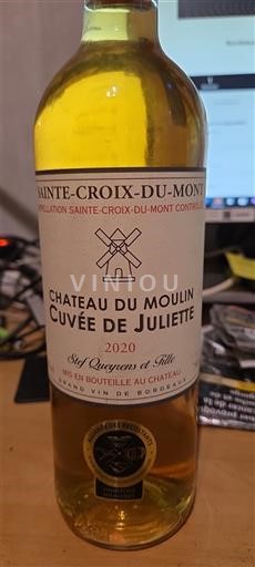 Bordeaux Sainte-Croix-Du-Mont Château Moulin de Juliette 2020