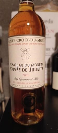 Bordeaux Sainte-Croix-Du-Mont Château Moulin de Juliette 2020