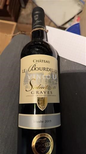 Bordeaux Graves Château Le Bourdillot Sélection 2019