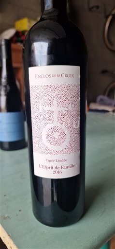 Languedoc-Roussillon Pays d'Oc Enclos de la Croix L'Esprit de Famille 2016