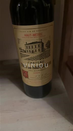 Bordoja Haut-Médoc Cru Bourgeois Château Tour du Haut-Moulin 2006