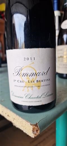 Bourgogne Pommard 1er Cru Domaine Chantal Lescure Les Bertins 2011