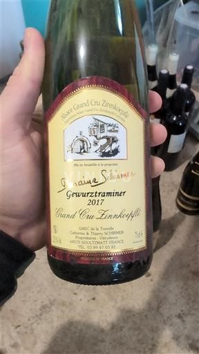 Elzas Niet gespecificeerd Grand Cru Jérôme Schueller 2017