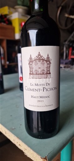 Burdeos Haut-Médoc Clément-Pichon La Motte de Clément-Pichon 2011