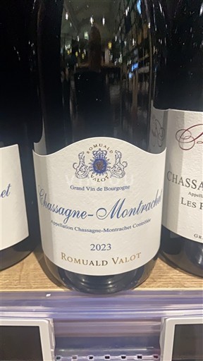Bourgogne Chassagne-montrachet Romuald Valot 2023