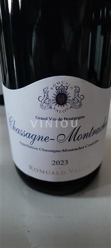 Bourgondië Chassagne-Montrachet Romuald Valot 2023
